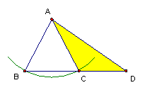 SSA不能用來證明全等三角形